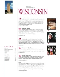 Spring 2008 Volume 109, Number 1 WISCONSIN