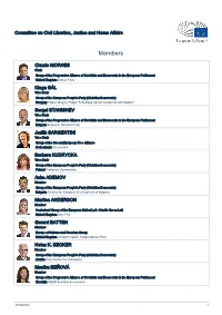 List of Members