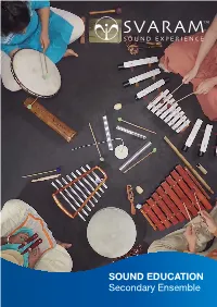 SOUND EDUCATION Secondary Ensemble