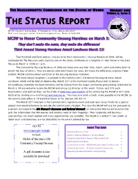 The Status Report