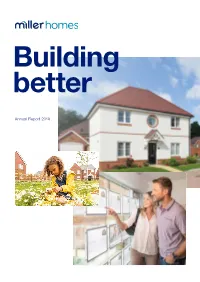 Annual Report 2019 Strategic Report Directors’ Report Financial Statements Building Better