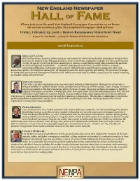 2018 Inductees