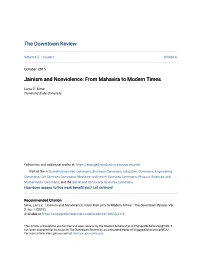 Jainism and Nonviolence: from Mahavira to Modern Times