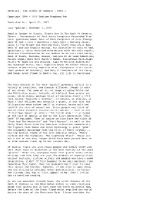 Nephilim : the Giants of Genesis : Part 1