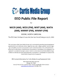 EEO Public File Report For