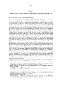 181 Chapter VII a World of Many