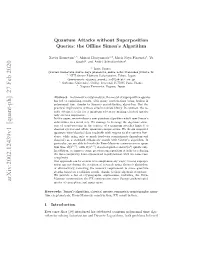 Arxiv:2002.12439V1 [Quant-Ph]