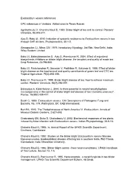 Exobasidium Vexans – CPC References