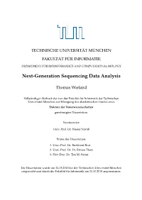 Next-Generation Sequencing Data Analysis