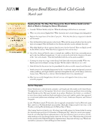 Reading Guide: the Map That Changed the World: William Smith and the Birth of Modern Geology by Simon Winchester 1