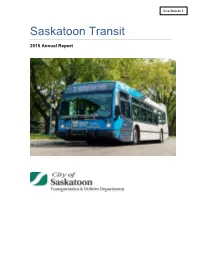 Saskatoon Transit