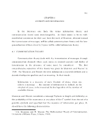 Ch. 4. Entropy and Information (Pdf)