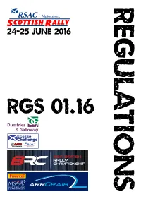RSAC Scottish Rally Aim to Offer Competitors and Spectators a Challenging Event Over Some of the Best Stages in Scotland
