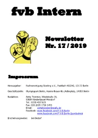 Fvb-Newsletter 2019-17