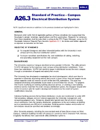 Campus Electrical Distribution System Includes a Comprehensive Grounding Grid