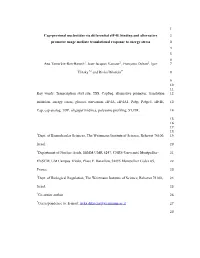 Cap-Proximal Nucleotides Via Differential Eif4e Binding And