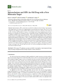 Spironolactone and XPB: an Old Drug with a New Molecular Target