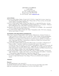 Jefferson Holdridge Cv