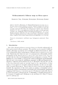 Orthosymmetric Bilinear Map on Riesz Spaces