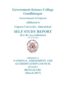 SELF STUDY REPORT (For Re-Accreditation) (2Nd CYCLE)