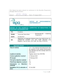 This Report Has Been Cleared for Submission to the Boardby Programme Manager Marie O’Connor