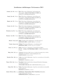 2008 Performances Update