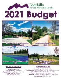 2020 Valley View Park Improvements & Playgrou
