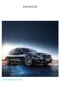 Daimler Annual Report 2013