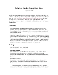 RSC Style Guide