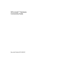 Sgiconsole™ Hardware Connectivity Guide