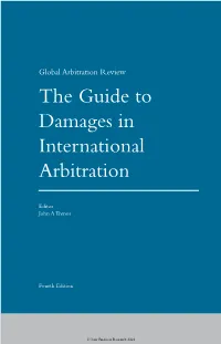 The Guide to Damages in International Arbitration