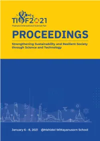 TISF2021-Proceedings.Pdf