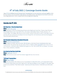 4Th of July 2021 | Concierge Events Guide
