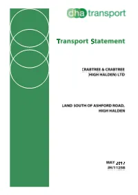 Transport Statement Part 1