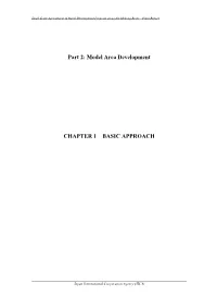 Part 2: Model Area Development CHAPTER 1 BASIC APPROACH