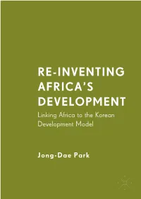 Re-Inventing Africa's Development