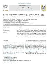 Structural Transformation-Mediated Dimerization of Caspase Recruitment Domain Revealed by the Crystal Structure of CARD-Only Protein in Frog Virus T 3