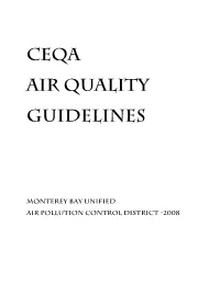 CEQA Guidelines
