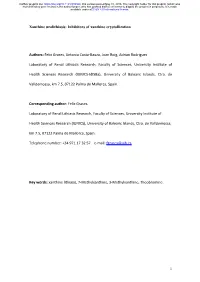 Xanthine Urolithiasis: Inhibitors of Xanthine Crystallization