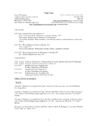 Anthony K. Lima Resume