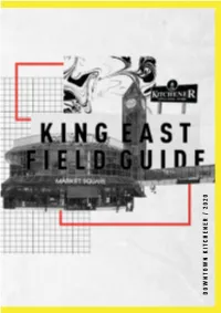 King East Field Guide