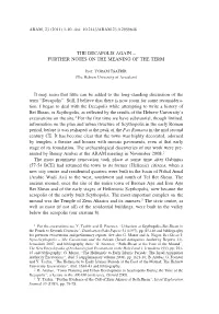 The Decapolis Again – Further Notes on the Meaning of the Term