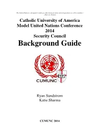Background Guide