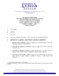 Board of Supervisors for The