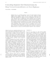 Controlling Expansive Soil Destructiveness by Neep Vertical