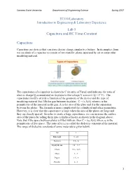 EE110 Lab5 RC Time-Constant Applications