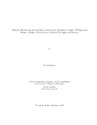 Harmonic Function in the Late Nineteenth-Century Chromatic Tonality of Wagner and Strauss: a Study of Extensions to Classical Prolongational Practices
