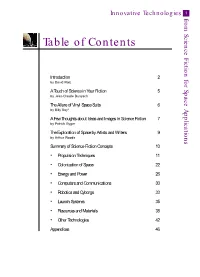 Table of Contents