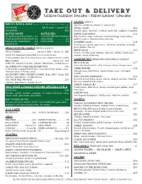 5.12.20 Takeout Menu