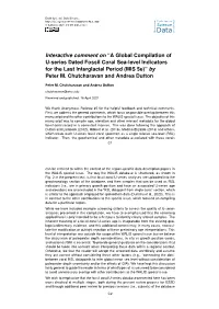 A Global Compilation of U-Series Dated Fossil Coral Sea-Level Indicators for the Last Interglacial Period (MIS 5E)” by Peter M